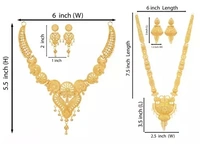 Combo Of Two One Gram Gold Choker Set And Long Rani Haar With Matching Earrings