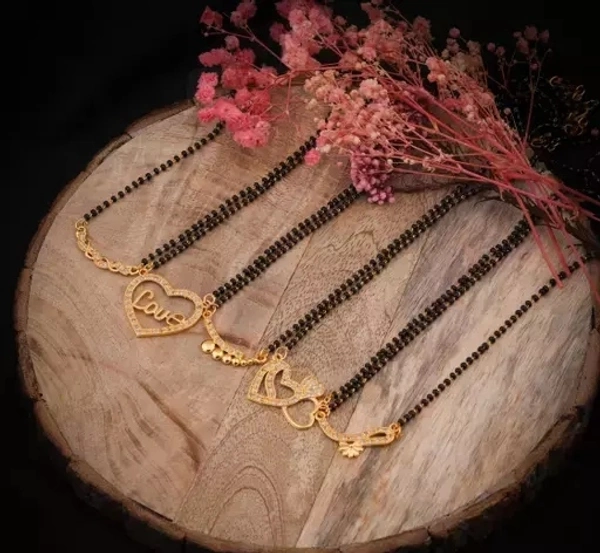 KRISHNA''Gold Plated Pendal Chain Mangalsutra