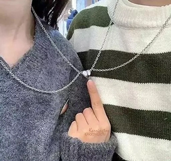 Couple Lockets | His Her Heart Trend Lockets | Magnet Heart Lockets | Gifts For Couples | Lockets For WOmen | MEn Lockets | Gifts FOr Girlfriend Partner Lover