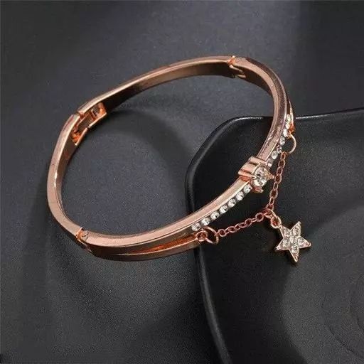 Buy Gold-Toned & White Bracelets & Bangles for Women by Jewels Galaxy  Online | Ajio.com