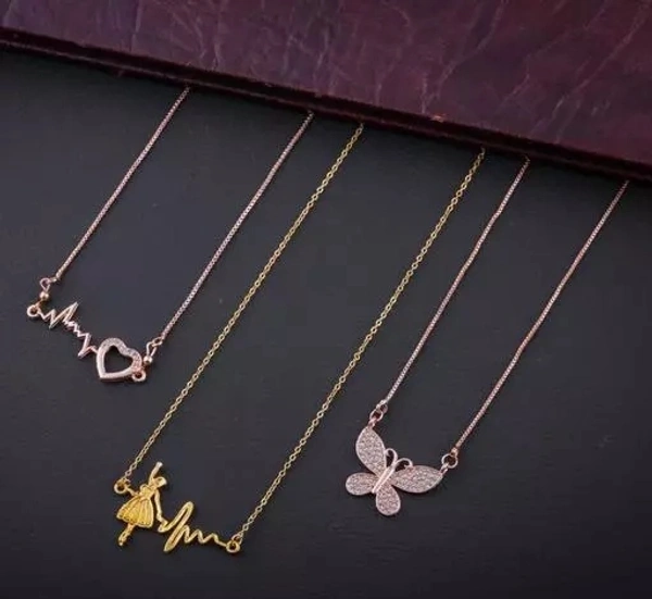 Combo Of 3 Jewellery Necklace For Daily Wear Design By Delfa