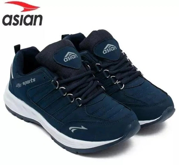 ASIAN Men's COSCO Navy Sports Running Walking & Gym LIghtWeight Stylish Shoes for Boys & Men - 6