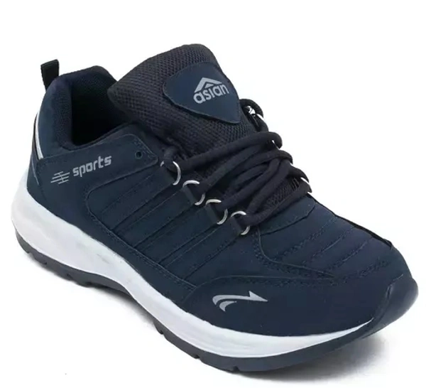 ASIAN Men's COSCO Navy Sports Running Walking & Gym LIghtWeight Stylish Shoes for Boys & Men - 6