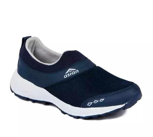 ASIAN Men's FUTURE-04 Navy Sports Running Walking & Gym LIghtWeight Stylish Shoes for Boys & Men - 11
