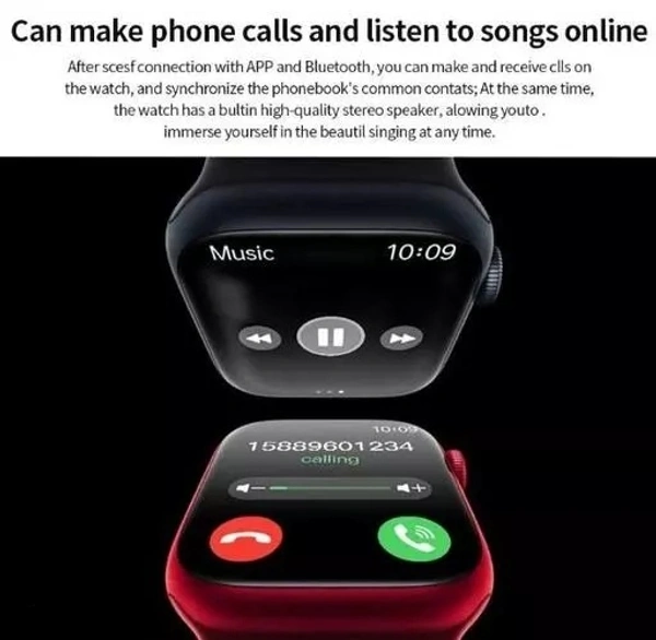 WATCH-8/S8/T800/T500/T55/I7 PRO MAXX/I8 PRO MAXX /ID116 /ID118/DZ09 SMART WATCH activity tracking : Track steps, distance, calories burned, active minutes, you can check daily activityCalling & Notification Activity Tracker Band for iOS & Android/Smart Watch for All Smart Phones