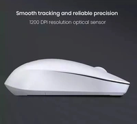 Portronics Toad 13 2.4 GHz Wireless Optical Mouse with USB Nano Receiver, 1200 DPI Resolution Optical Sensor(White)