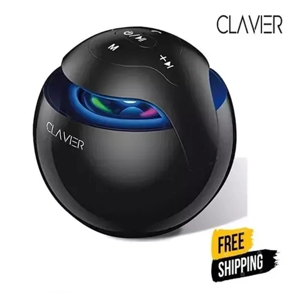 ARMAF Portable Fusion Bluetooth Speaker, Bluetooth 5.0 Wireless Speakers with HD Sound and Rich Bass, LED Flashing Light, Built-in Mic for iPhone & Android.