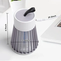 Eco Friendly Electronic LED Mosquito Killer Machine Trap Lamp, Theory Screen Protector Mosquito Killer lamp for House ome, USB Powered Electronic (S Lamp)