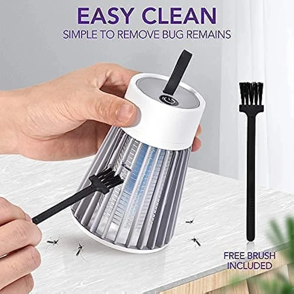 Eco Friendly Electronic LED Mosquito Killer Machine Trap Lamp, Theory Screen Protector Mosquito Killer lamp for House ome, USB Powered Electronic (S Lamp)