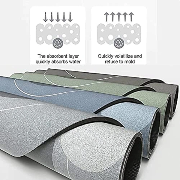 Super Absorbent Floor Mat,Bathroom Absorbent Carpet