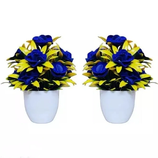 Sets of 2 great and attractive look artificial Plants for home office decoration Flowers Pot