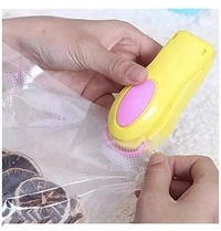 Heat Seal Mini Food Sealer-Impulse Machine for Sealing Plastic Bags Packaging (Multi Color) (Pack Of 1)