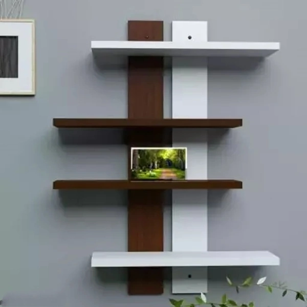 MARTCROWN Premium Quality Morden & Stylish Wall Shelves for Home & Office | wall shelve | wooden shelf | wall stand for living room | wooden shelf rack | Wooden Shelves cubes | wall mount rack shelf | wall shelves square