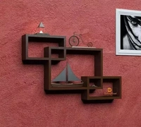 Wooden Wall Shelves Rack Shelf for living room