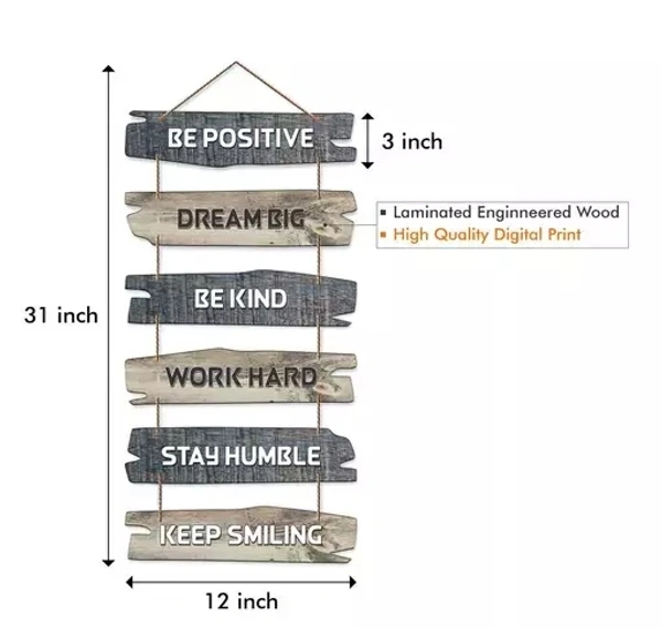 Artvibes Designer Home Décor Wooden Wall Hangings For Home Living room Bedroom Office Large Size (WH_3231N) Wall Decor & Hangings
