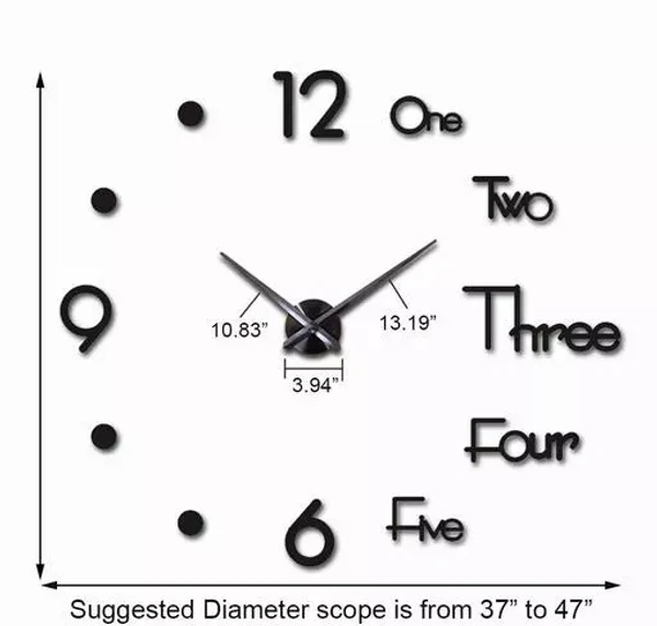 StylicTrendy Designer Acrylic Wall Clock