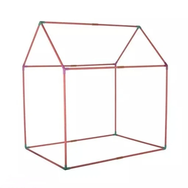 Jumbo Size Extremely Light Weight Kids Play Tent House for 3 -10 Year Old Girls and Boys [MADE IN INDIA] doll pink hous toys tent house tent house