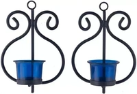 Trendy Tealight Candle Holder Wall Hanging(set of 2)