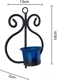 Trendy Tealight Candle Holder Wall Hanging(set of 2)