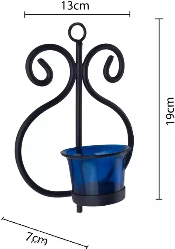Trendy Tealight Candle Holder Wall Hanging(set of 2)