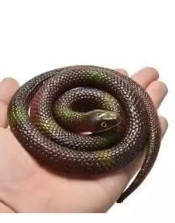 Presents (pack of 1 pcs snake toys)Toys gifts rubber snakes prank toy (multicolour,28-inch)