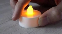 Acrylic Heart Multi Scented Tealight, Set Of 6