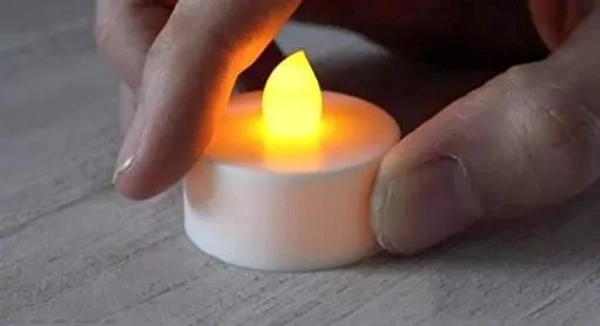 Acrylic Heart Multi Scented Tealight, Set Of 6