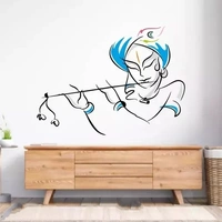  Lord Krishna Wall Sticker For Living Room/Bedroom (Size :24x18 inch)