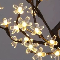 Lilone 24 Led Blossom Tree For Home Decoration Night Light 14X5 Inches (Warm White , 2 Pin Plug)