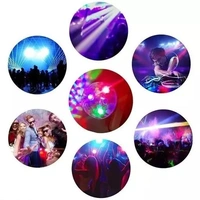 Lights Mini Disco DJ Disco Lamp Light Multi-Color Sound Activated Music Controlled Sensor Lights USB Powered Atmosphere Light Car Fancy Light(Multi-Colored)