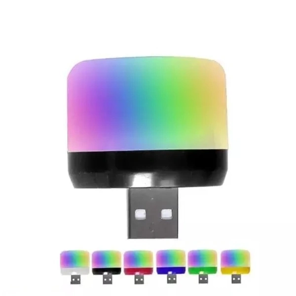 USB Atmosphere lamp Multicolor RGB Light Disco light Dj Light (Pack of 1)