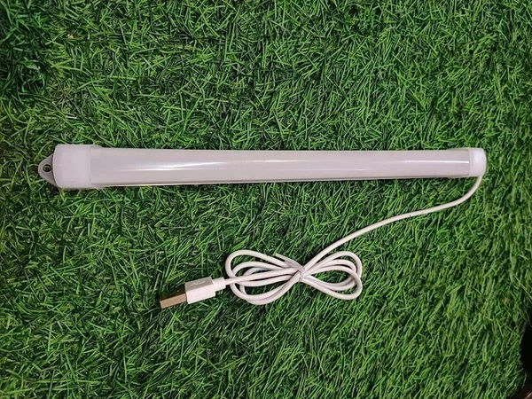 Portable USB LED Mini Tube Light, with High Brightness Cool Day Light for Small Rooms, Petty Shops, Car Indoor Mini Light Straight Linear LED Tube Light 1metre Wire -(10inch)
