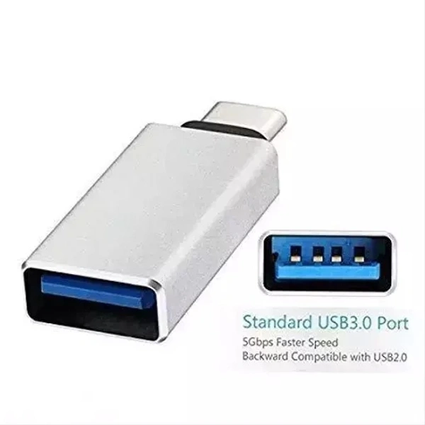 Mini USB Fan with FREE Type-C OTG Connector. (Pack of 2)
