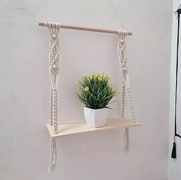 Macrame Wall Hanging Shelf WSH 121