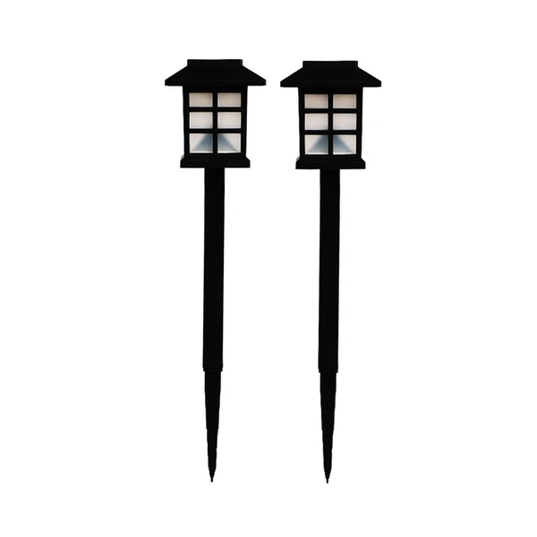 Solar Garden Lights LED Outdoor Stake Spotlight Fixture for Garden Light (Pack of 2pc )