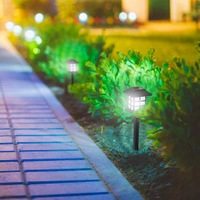 Solar Garden Lights LED Outdoor Stake Spotlight Fixture for Garden Light (Pack of 2pc )