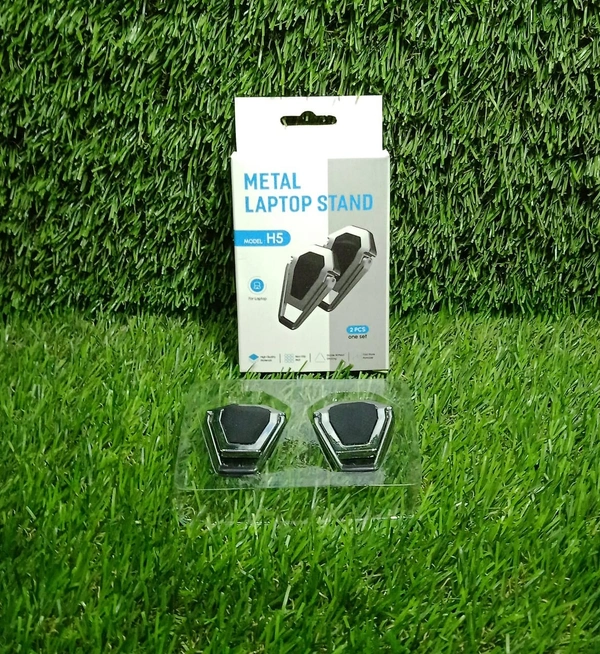  Mini Premium Metal Folding Portable Stand Compatible with Every Laptop, Keyboard and Tablet