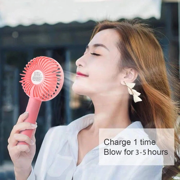  PORTABLE CLASSIC HAND FAN TABLE FAN 3 STEP SPEED SETTING FAN PERSONAL DESK FAN SUITABLE FOR OFFICE , SCHOOL & HOME USE
