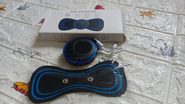  Portable USB Neck Massager Electric Neck Massager Automatic Massage Enhancer Mini Cervical Massager EMS Lymphatic Drainage Massage with Cable