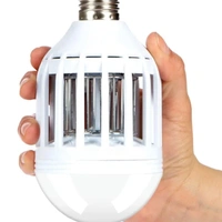 12W Mosquito Killer Lamp E27 Summer Moths Flying Insects Led Zapper Mosquito Killer Lamp Light Bulb Household: 12W