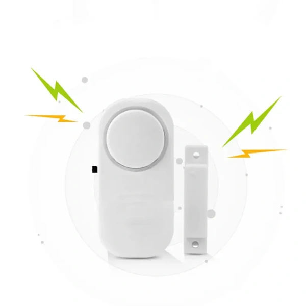 Wireless Window Door Alarm, Sensor Door Alarm for Kids Safety, Alarm System for Home Security for Pool, Garage, Apartment, Dorm, RV and Office 