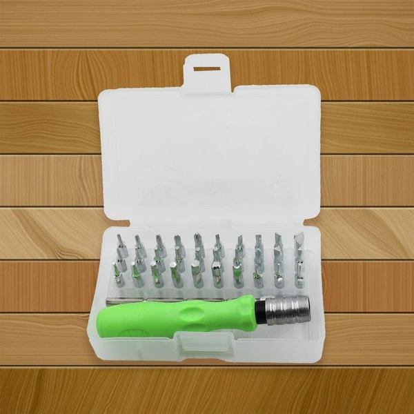 30 in 1 Mini Screwdriver Bits Set with Magnetic Flexible Extension Rod for Home Appliance, Laptop, Mobile, Computer Repairing Preparations