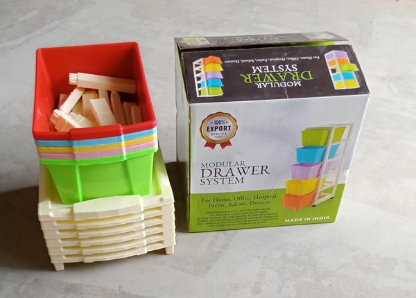 5-Layer Extra Large Multi-Purpose Modular Drawer Storage Organizer
