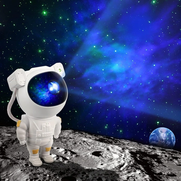 ROBOT SKY SPACE STARS LIGHT ASTRONAUT GALAXY PROJECTOR, NIGHT LAMP, BEDROOM, KIDS, PROJECTOR, REMOTE CONTROL, STAR PROJECTOR WILL TAKE CHILDREN'S TO EXPLORE THE VAST STARRY SKY FOR ADULTS, RAKSHA BANDHAN, DIWALI GIFT