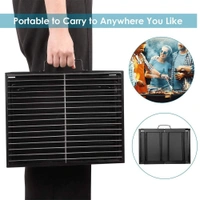 FOLDING BARBEQUE CHARCOAL GRILL OVEN (BLACK, CARBON STEEL)