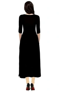 Pure Rayon 3/4 Sleeve Trending Straight Kurtis Design for Women