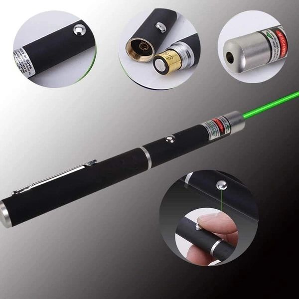 Ultra/Powerful Laser Pointer Pen Beam Light 5Mw 650Nm Presentation Pointer - Green Laser Pointer Disco Pointer Pen Laser Pen for Kids Best Gift