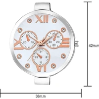 Alluring Analogue White Dial Silver Stainless Steel Strap Graceful Stylish Wrist Watch for Women, Pack of 1 - TTN-SIL-MINA-WH