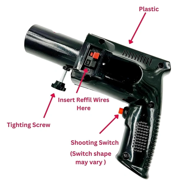 Hand Held Sparkler Gun for Sparkular Cold Pyro