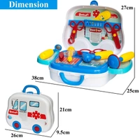 Doctor Set Toys for Girls Boys | Doctor Toys for Kids | Portable Medical Clinic Suitcase | Doctor Set Pretend Play Learning Toy { Made in India }